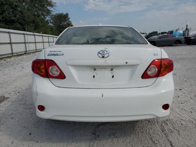 JTDBU4EE7A9119296 - 2010 TOYT COROLLA BASE WHITE photo 6