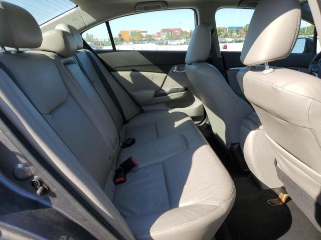 2HGFB2F93EH543174 - 2014 HONDA CIVIC EXL GRAY photo 10