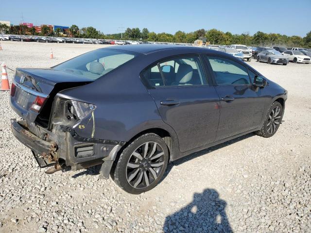 2HGFB2F93EH543174 - 2014 HONDA CIVIC EXL GRAY photo 3