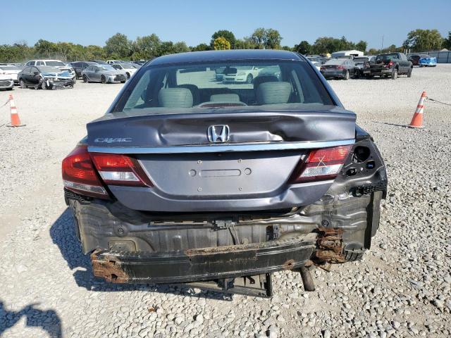 2HGFB2F93EH543174 - 2014 HONDA CIVIC EXL GRAY photo 6