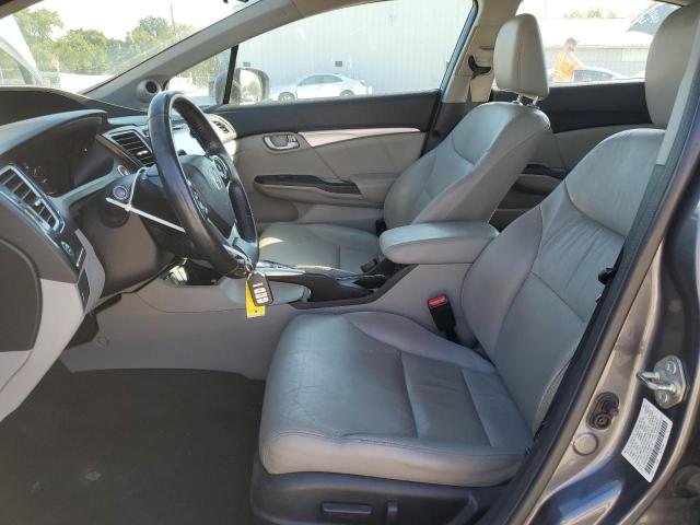 2HGFB2F93EH543174 - 2014 HONDA CIVIC EXL GRAY photo 7
