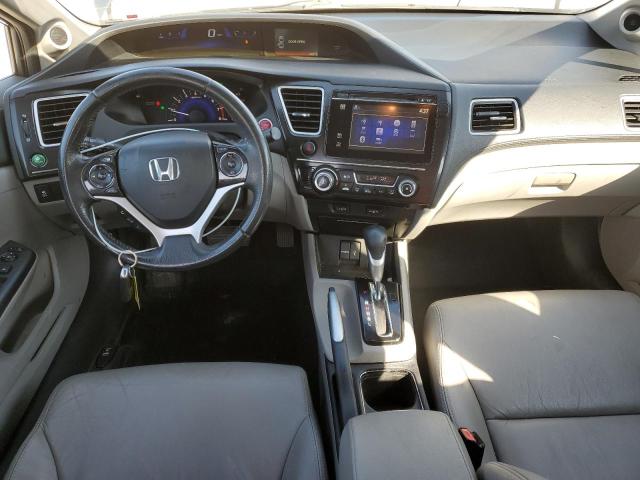 2HGFB2F93EH543174 - 2014 HONDA CIVIC EXL GRAY photo 8