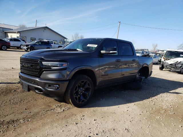 1C6SRFHM2NN265433 - 2022 RAM 1500 LIMITED GRAY photo 1