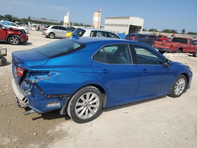 4T1B11HK6KU193635 - 2019 TOYOTA CAMRY L 蓝色 照片 3