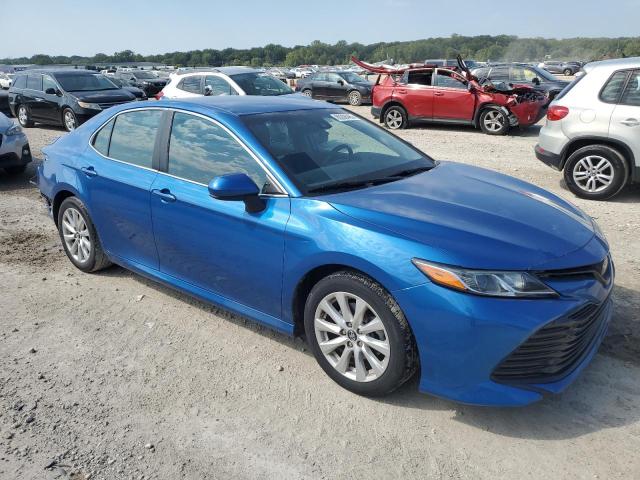 4T1B11HK6KU193635 - 2019 TOYOTA CAMRY L 蓝色 照片 4