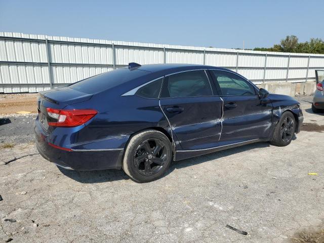 1HGCV1F52KA135521 - 2019 HONDA ACCORD EXL BLUE photo 3