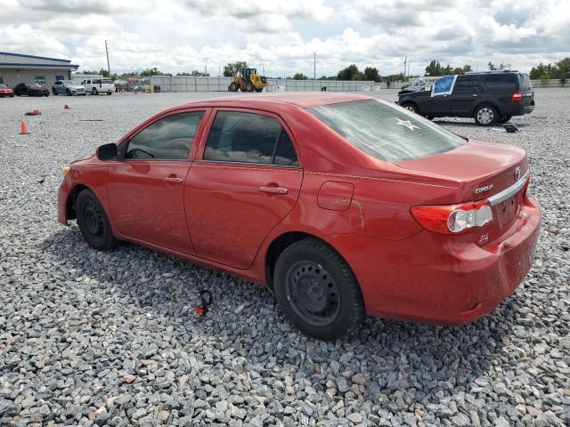 5YFBU4EE2CP059134 - 2012 TOYOTA COROLLA BASE Czerwony zdjęcie 2