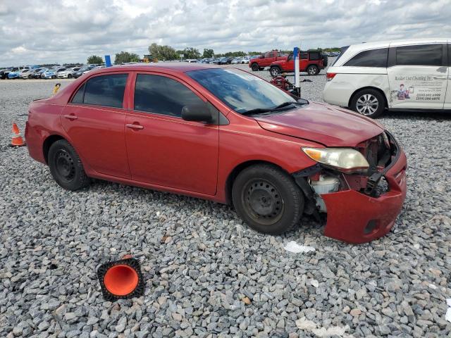 5YFBU4EE2CP059134 - 2012 TOYOTA COROLLA BASE Czerwony zdjęcie 4