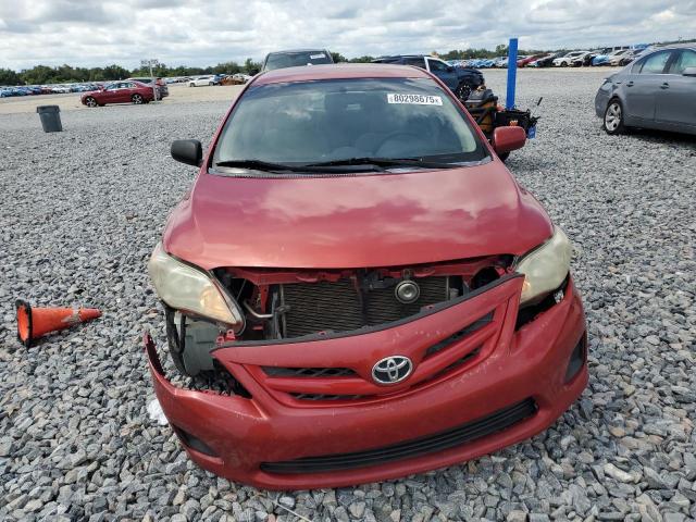 5YFBU4EE2CP059134 - 2012 TOYOTA COROLLA BASE Czerwony zdjęcie 5