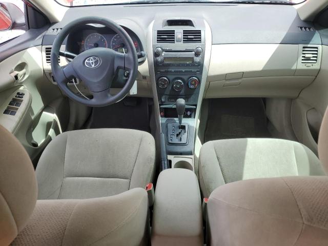5YFBU4EE2CP059134 - 2012 TOYOTA COROLLA BASE Czerwony zdjęcie 8