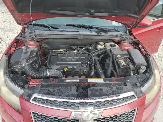 1G1PC5SBXD7260655 - 2013 CHEVROLET CRUZE LT RED photo 11