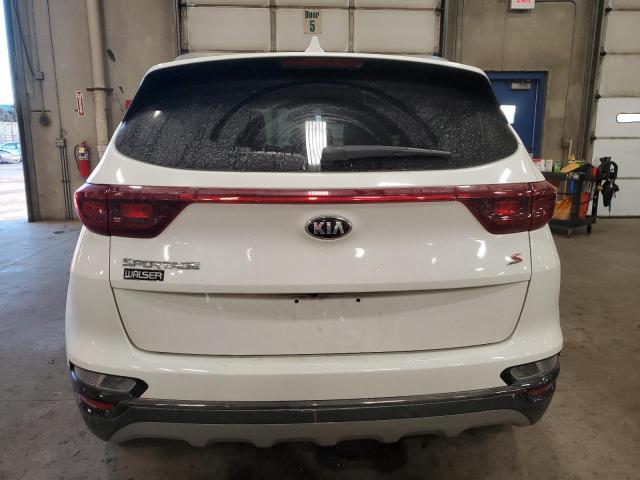 KNDP6CAC7L7684015 - 2020 KIA SPORTAGE S WHITE photo 6