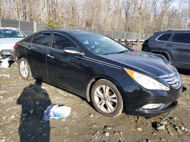 5NPEC4AC9DH505086 - 2013 HYUNDAI SONATA SE BLACK photo 4