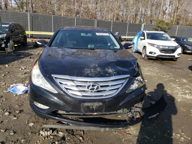 5NPEC4AC9DH505086 - 2013 HYUNDAI SONATA SE BLACK photo 5