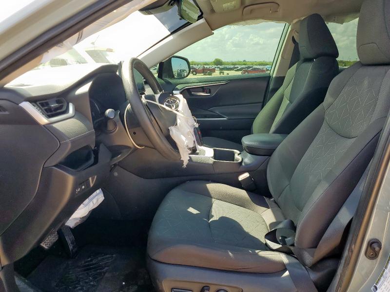 2T3P1RFV5PW359420 - 2023 TOYOTA RAV4 XLE GRAY photo 7