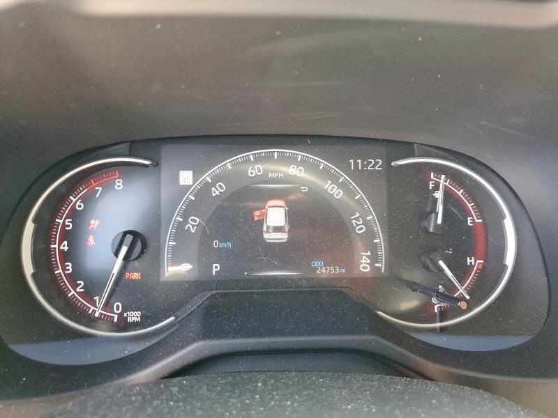 2T3P1RFV5PW359420 - 2023 TOYOTA RAV4 XLE GRAY photo 9