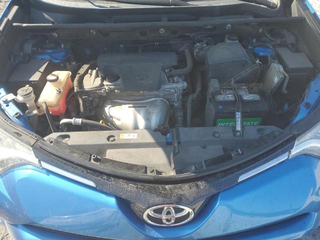 JTMZFREV8GJ072499 - 2016 TOYOTA RAV4 LE 蓝色 照片 12