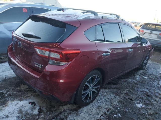 4S3GTAT68H3751014 - 2017 SUBARU IMPREZA LIMITED BURGUNDY photo 3