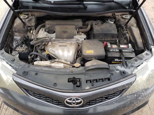 4T1BF1FK1CU183827 - 2012 TOYOTA CAMRY BASE GRAY photo 11