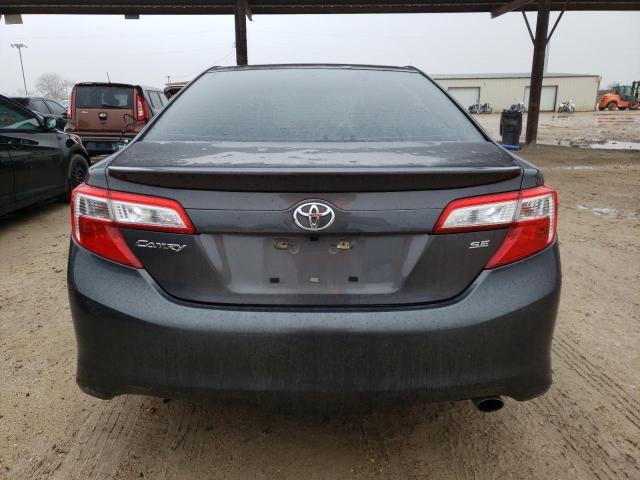 4T1BF1FK1CU183827 - 2012 TOYOTA CAMRY BASE GRAY photo 6