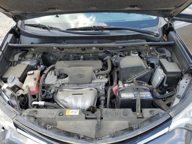 JTMBFREV2HJ710233 - 2017 TOYOTA RAV4 LE CHARCOAL photo 11