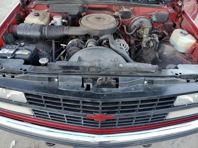 1GCFK24K1ME108440 - 1991 CHEVROLET K2500 K2500 RED photo 11