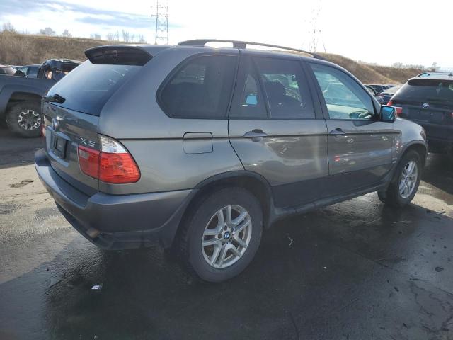 5UXFA13516LY39097 - 2006 BMW X5 3.0I TAN photo 3