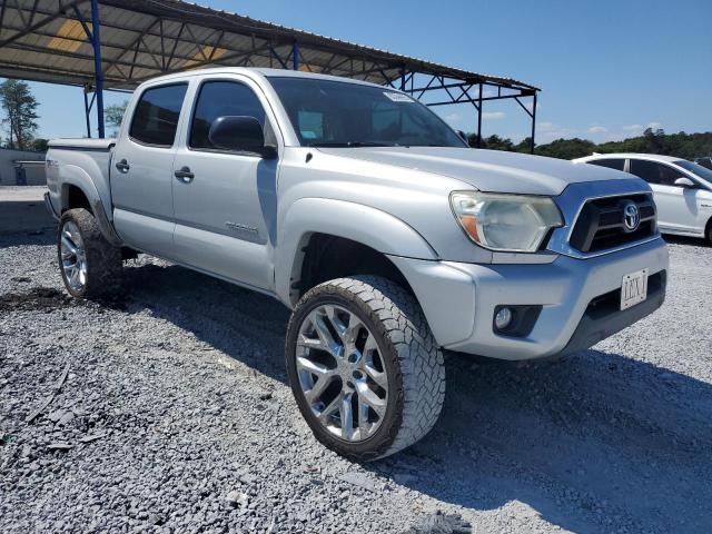 3TMJU4GNXCM129656 - 2012 TOYOTA TACOMA DOUBLE CAB PRERUNNER SILVER photo 4