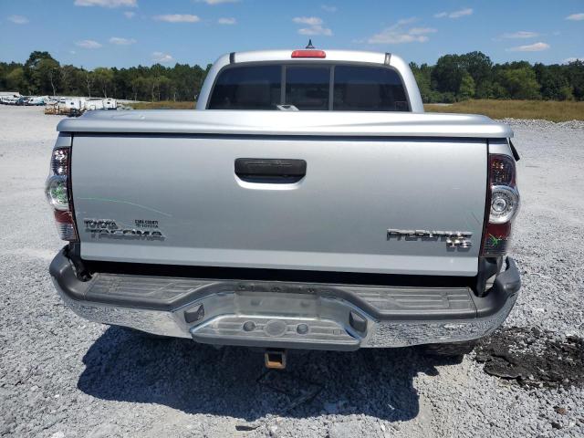 3TMJU4GNXCM129656 - 2012 TOYOTA TACOMA DOUBLE CAB PRERUNNER SILVER photo 6