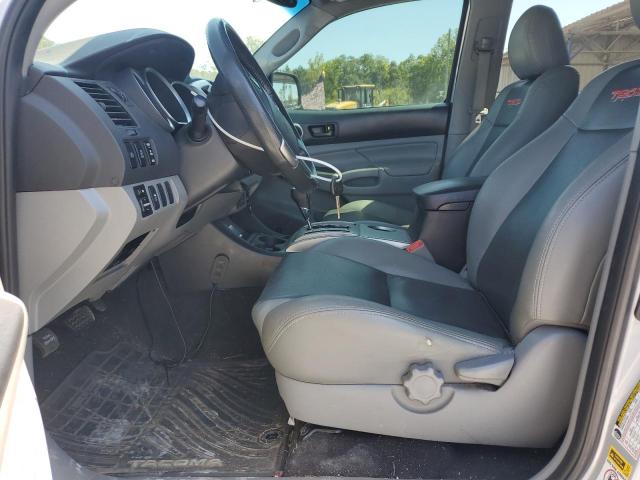 3TMJU4GNXCM129656 - 2012 TOYOTA TACOMA DOUBLE CAB PRERUNNER SILVER photo 7