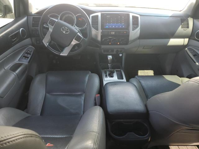 3TMJU4GNXCM129656 - 2012 TOYOTA TACOMA DOUBLE CAB PRERUNNER SILVER photo 8