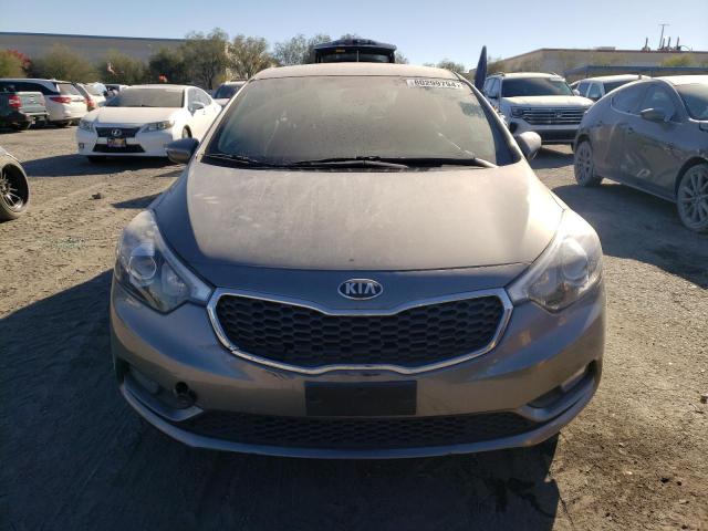 KNAFX5A80E5232886 - 2014 KIA FORTE EX GRAY photo 5