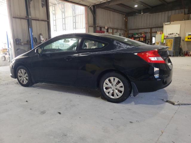2HGFG3B59CH504502 - 2012 HONDA CIVIC LX Սև լուսանկար 2