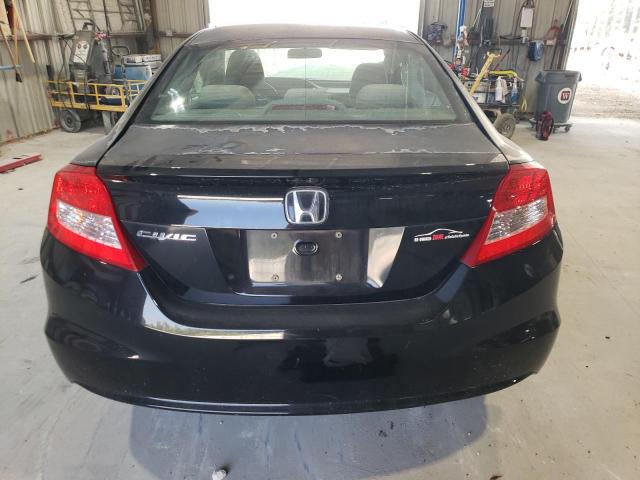 2HGFG3B59CH504502 - 2012 HONDA CIVIC LX Սև լուսանկար 6