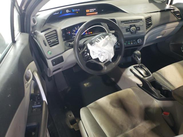 2HGFG3B59CH504502 - 2012 HONDA CIVIC LX Սև լուսանկար 8