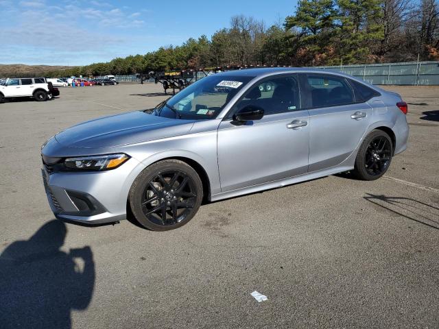 2HGFE2F57NH566199 - 2022 HONDA CIVIC SPORT 银色 照片 1