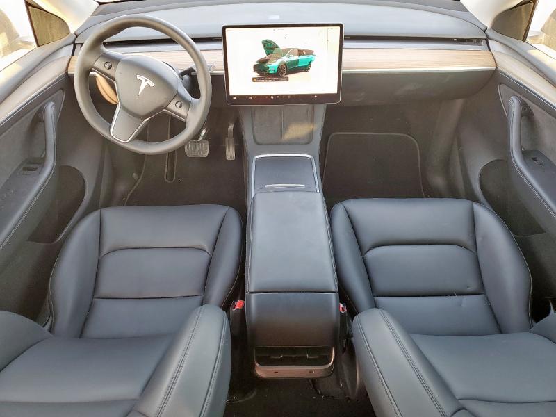 7SAYGDEE3PA052180 - 2023 TESLA MODEL Y Сірий фото 8