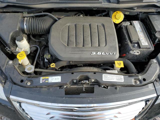 2C4RC1CG6ER341266 - 2014 CHRYSLER TOWN & COU TOURING L BLACK photo 12