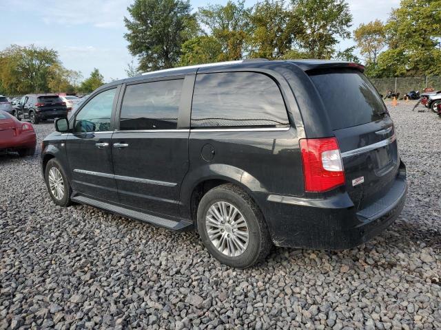 2C4RC1CG6ER341266 - 2014 CHRYSLER TOWN & COU TOURING L BLACK photo 2