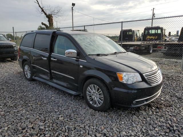2C4RC1CG6ER341266 - 2014 CHRYSLER TOWN & COU TOURING L BLACK photo 4