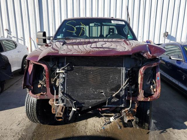 1FT7X2B67CEB19226 - 2012 FORD F250 SUPER DUTY BURGUNDY photo 5