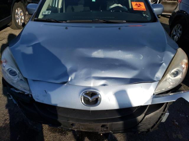 JM1CW2BL9C0144679 - 2012 MAZDA 5 BLUE photo 12