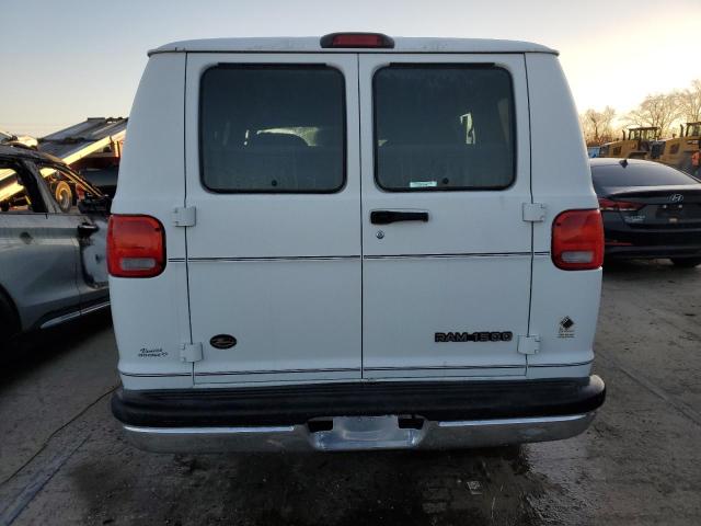 2B6HB11X22K131144 - 2002 DODGE RAM VAN B1500 WHITE photo 6