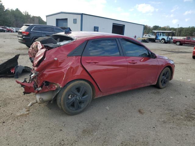 KMHLM4AG6NU264856 - 2022 HYUNDAI ELANTRA SEL RED photo 3