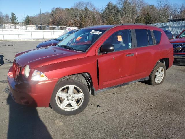 1J8FF47W57D140745 - 2007 JEEP COMPASS RED photo 1