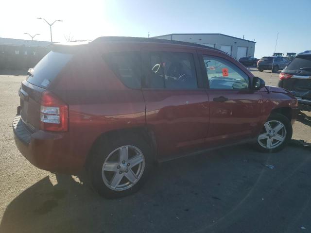 1J8FF47W57D140745 - 2007 JEEP COMPASS RED photo 3