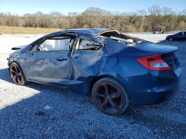 2HGFG3B51DH511882 - 2013 HONDA CIVIC LX BLUE photo 2