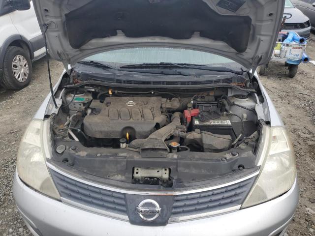 3N1BC13E87L383232 - 2007 NISSAN VERSA S SILVER photo 11