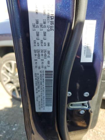 3C4NJDCB5KT679664 - 2019 JEEP COMPASS LIMITED أزرق صورة 12