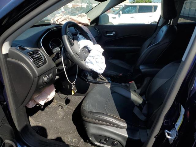 3C4NJDCB5KT679664 - 2019 JEEP COMPASS LIMITED أزرق صورة 7